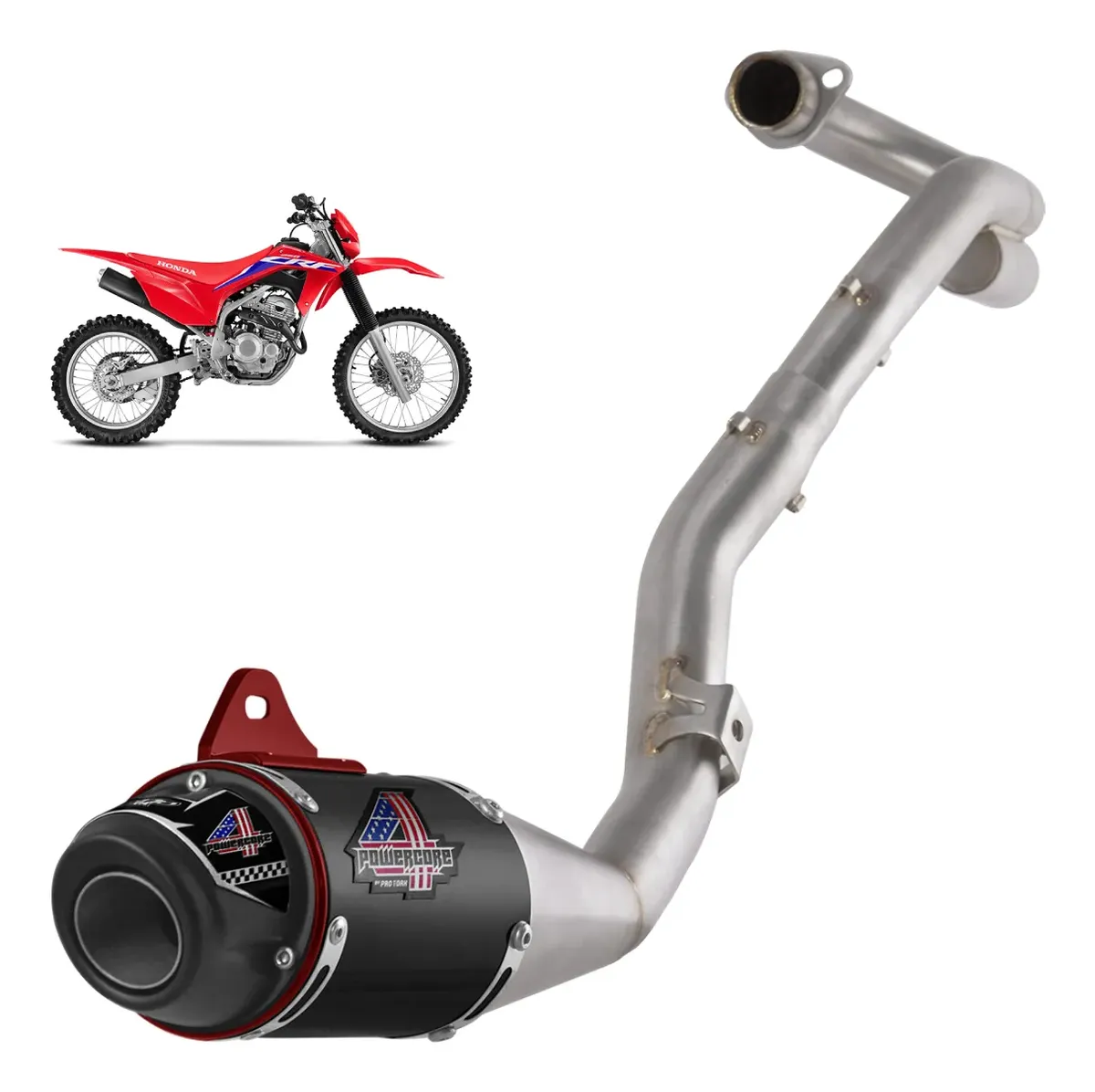Escape Completo Pro Tork Powercore 4 — CRF 250F