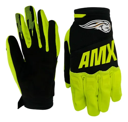 Luva AMX Motocross — Verde Flúor