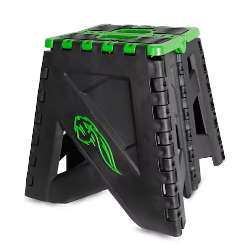 Banquinho Dobrável para Moto — Verde